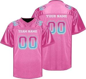 Maillot de football américain personnalisé avec impression par sublimation du nom de l'équipe maillot de fan maillot de sport respirant pour hommes - Product Image 4