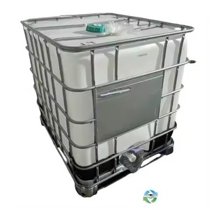 Réservoir d'eau IBC carré en plastique PE de qualité alimentaire avec cage en acier Nouveau design pour un stockage pratique - Product Image 3