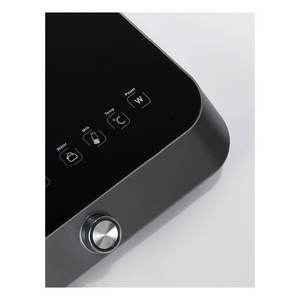 Table de cuisson à induction Turbo 2000 noire et argentée 110180 2000W, haute puissance pour une cuisson efficace - Product Image 3