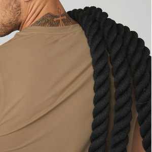 Hommes Fitness Respirant Solide Couleur Coton Sans Manches T-shirts Fitness Débardeurs - Product Image 4