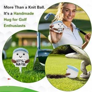 Poupée de golf personnalisée au crochet - Cadeaux inspirants et plein d'énergie positive pour les enfants - Product Image 3