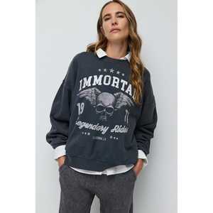 Sudadera extragrande estampada - Product Image 1