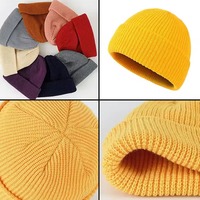 Groothandel op maat gemaakte gebreide mutsen met geborduurd logo, warme beanie, gehaakte wintermutsen voor kinderen