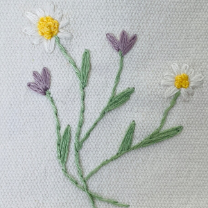 Hand Embroidered Linen <b>Bag</b> With Embroidery Different Colors Linen Backpack 100% Soft <b>Washed</b> Linen OEM Made in Vietnam - Product Image 6