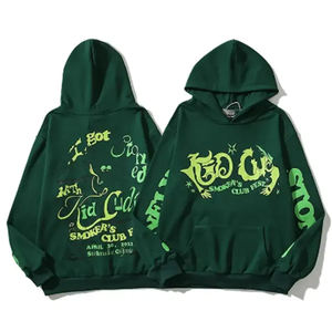 OEM personalizado Regular Fit 3D diseño de la pantalla impresa Unisex sudaderas con capucha suave transpirable y secado rápido de algodón polar pulóver hombres Sudadera con capucha - Product Image 1