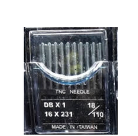 Aiguille TNC # DBX 1 aiguille TNC # DP X 5 fabriquée à Taiwan pour machine à coudre industrielle et domestique, pièces de machine à coudre de vêtements
