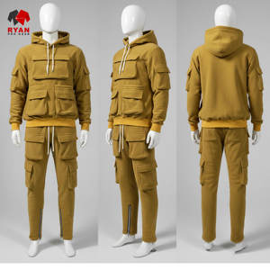 Chándal de Diseño Personalizado para Hombre, Calidad Premium, Cuello con Capucha y Logotipo Personalizado, Diseño ODM - Product Image 3