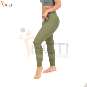 Alta calidad logotipo personalizado impresión mujeres Acti rendimiento Fitness Legging venta al por mayor de alta calidad poliéster mujeres Yoga Leggings - Product Image 2