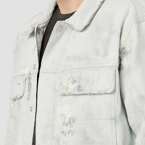 Ventes en gros Nouveau design Vestes en jean en coton à manches longues pour hommes Produit tendance Veste en jean pour hommes - Product Image 6