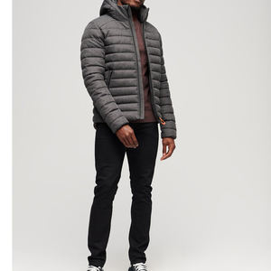 Abrigo de invierno brillante de moda promocional de la mejor calidad para hombre, chaqueta acolchada personalizada - Product Image 6