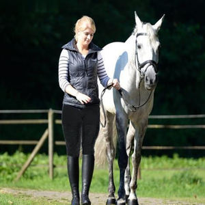 กางเกงขี่ม้าผู้หญิงแบบจ็อดป์เปอร์ ผ้ายืดสแปนเด็กซ์/ไนลอน ซึมซับความชื้น แห้งเร็ว ปรับแต่งได้ 2 ชิ้น - Product Image 6