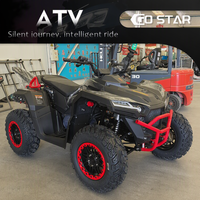 Quad pour enfants, moteur Qianjiang 110cc, véhicule tout-terrain, démarrage électrique, transmission automatique CVT, 4 roues motrices