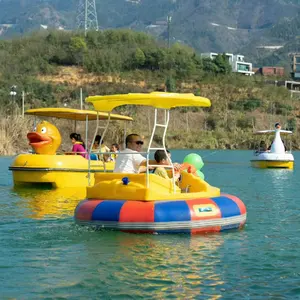 Super heiß motorisierte doppelte Erwachsene Wasser oder Pool aufblasbare Kinder elektrische Stoßstange Boot zu verkaufen