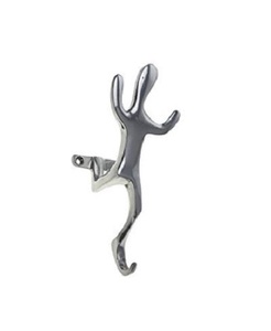 Gancho de pared de fabricación forjado hecho a mano en colgador de pared de color marrón en precio al por mayor gancho de pared para colgar ropa uso - Product Image 2