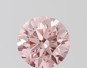 IGI VS2 Certificado 1,47 Carat Lab Grown Diamonds Fancy Vivid Pink Anillo de compromiso de forma suelta Fabricación de joyas Certificado GIA - Product Image 1