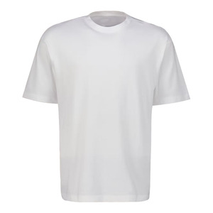 Camiseta Casual para Hombre de Alta Calidad, Ecológica, Transpirable, con Logotipo Personalizable, Talla Grande, Bordada, Lisa, de Color Sólido, 200gsm - Product Image 1