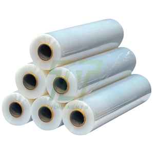 Precio de fábrica Película de envoltura elástica Película de embalaje colorida Embalaje de exportación Rollo de película elástica - Product Image 4