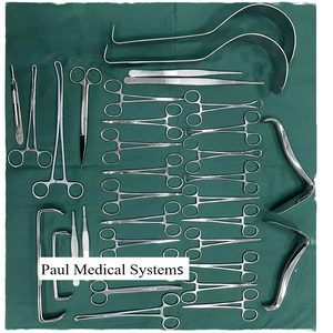 Juego de Instrumentos Quirúrgicos Vaginales, Juego Básico de Instrumentos Vaginales, Juego de Instrumentos de Ginecología - Product Image 1