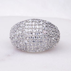 Pass Diamond Tester VVS Lab Grown Ring Iced Out 14Kt Oro blanco Hip Hop Lujo Hombres Anillo personalizado Último diseño Joyería fina - Product Image 2