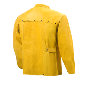 Chaqueta de soldadura de cuero Seguridad industrial Recubierto Camuflaje Primavera Formal Frente Heavy Duty - Product Image 4