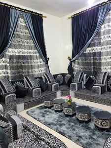 Sofá estilo Majlis árabe, diseño clásico, elegante conjunto para sala de estar, asientos de esquina de lujo, diseño que ahorra espacio - Product Image 5