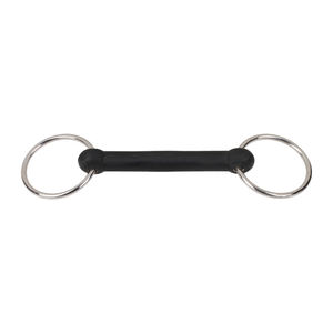 Anneau lâche droite Flexible bouche en caoutchouc Bit Horse Bit Snaffles - Product Image 1