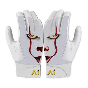 Gants de frappe de baseball professionnels légers personnalisés en cuir de vachette véritable protection des mains avec couleurs et logo personnalisables - Product Image 4