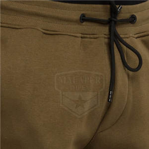 กางเกงวอร์มลำลองของผู้ชายผ้าคอตตอนน้ำหนักเบาใส่สบายเอวกลางลายตรงสำหรับการใช้งานกลางแจ้ง - Product Image 6