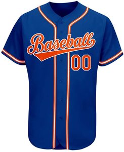 Personnaliser Tack Twill Applique Libellé Baseball Jersey Respirant Séchage Rapide Chemise Baseball Livraison Rapide - Product Image 1