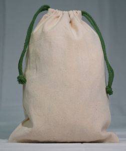 Eco-friendly 100% Organic Cotton Drawstring Dust Bag Soft Breathable Reusable for Clothing & <b>Shoe</b> Storage Fashionable Style - Product Image 4