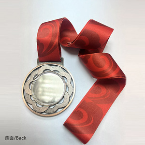 Medalla de Premio de Metal Plateado con Impresión UV para Regalos de Ferias Comerciales y Regalos de Bienvenida - Product Image 4