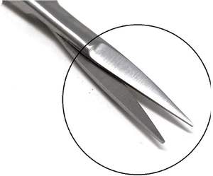 Portaagujas de Microcirugía de Acero Inoxidable de Alta Calidad, Tijeras de Microcirugía Castroviejo, Fuente de Alimentación Manual, Certificado CE - Product Image 3