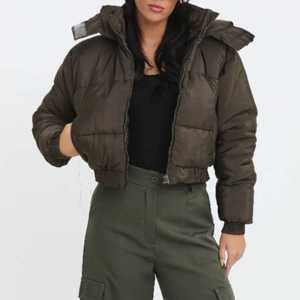 <b>Women</b> High Quality <b>Puffer</b> <b>Jacket</b> <b>Women</b> Casual Winter <b>Cropped</b> <b>Puffer</b> <b>Jacket</b> <b>Women</b> Bubble Coats 2026 - Product Image 6