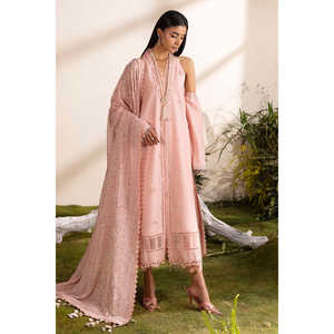 ชุดสูทผ้าลอนปักลาย 3 ชิ้นสำหรับผู้หญิง พร้อมผ้าคลุมไหล่ชีฟองปักลาย รุ่น PM-62001 - Product Image 5