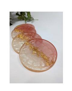 Elegant 5mm Resin <b>coaster</b> with <b>Heat</b> Resistant and Durable Surface Suitable for Stylish Decor Themes and Premium Craftsmanship - Product Image 1