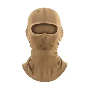 Máscara de esqui personalizada com gola cheia, máscara de esqui com capuz fantasma angustiado, máscara facial de serviço, máscara de esqui personalizada