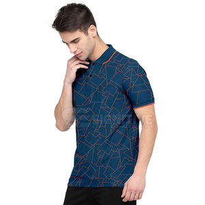 Modern Men Polo Shirt With Lightweight Fabric And <b>Classic</b> Collar For Trendy Casual Look Durable Men Polo Shirt - Product Image 4