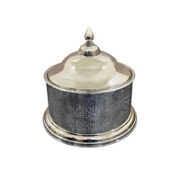 Casserole en acier inoxydable classique, durable, isolée, antiadhésive, écologique, fabriquée à la main, avec couvercle en bois, 28 cm