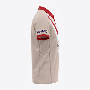Polo athlétique professionnel pour hommes, conçu pour le confort, la flexibilité et les performances pendant l'entraînement, le golf et la vie active. - Product Image 4