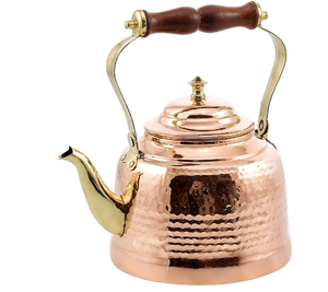 กาต้มน้ำชาตกแต่งโต๊ะเครื่องครัวชุบทองอุปกรณ์ชงชาและกาแฟ - Product Image 4