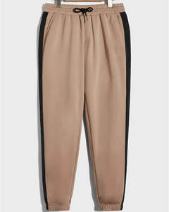 Sudadera con capucha y pantalones de chándal para hombre, con cordón sólido, con bolsillo de canguro y hombro caído, conjuntos de chándal - Product Image 3