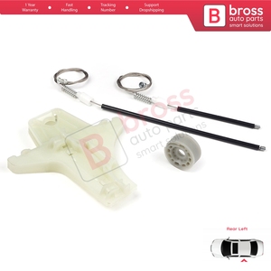 Kit de réparation de lève-vitre arrière gauche BWR304 pour Jetta Golf MK5 A5 1K R32 GTI Rabbit Plus 5M1 1K4839461 - Product Image 4