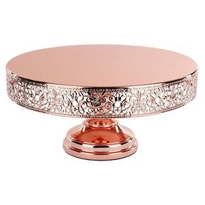 Présentoirs à gâteaux en or, piédestal, Table de présentation, support à Cupcake à plusieurs niveaux, assiette à <span class=keywords><strong>desserts</strong></span> pour bonbons, fruits, décoration pour mariage, 1 pièce - Product Image 6