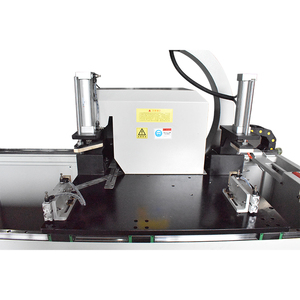 Scie à onglets à double tête JUNDE facile à utiliser, machine de découpe de profilés en aluminium robuste pour fenêtres et portes, 300~3000 mm, 380 V, 2800 W - Product Image 4