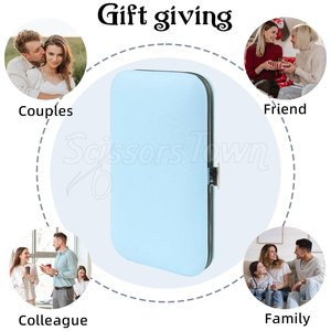 Kit de soins des ongles avec logo personnalisé Ensemble complet d'outils pour la coupe et le nettoyage des cuticules - Product Image 5