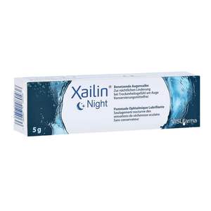 Ungüento Oftálmico Lubricante Nocturno Xailin de 5 Gramos, Suministro Esencial para la Salud Ocular - Product Image 1