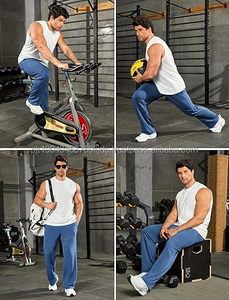 Pantalones Deportivos Formales para Hombre, Ligeros, de Forro Polar, Anchos, con Cordón, Bolsillos, Impermeables y Ecológicos para Invierno - Product Image 5