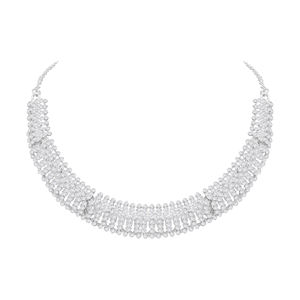 Alex Jewellery-Attraction Look dédié Collier ras du cou en diamant autrichien Ensemble de bijoux - Product Image 4