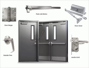 Grade <strong>1</strong> Heavy Gauge Steel or 304 Stainless Steel Duty Panic Bar <strong>Exit</strong> Device - Product Image 5