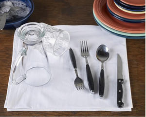 ผ้าเช็ดครัวพรีเมียม ผ้าเช็ดจานผ้าฝ้าย ดูดซับได้ดีเยี่ยม ผ้าทำความสะอาดนำกลับมาใช้ใหม่ได้สำหรับใช้ในชีวิตประจำวัน - Product Image 2